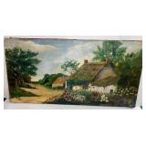 Signed Oil On Canvas