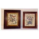 Framed Bird Prints