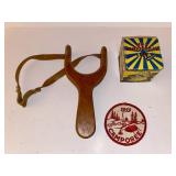 Sling Shot, Gyroscope & Patch