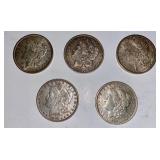 5 Silver Dollars
