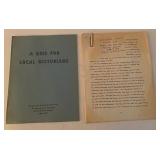 Historians Guide & Rent War Script