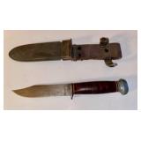US NAVY MK-1 Knife w/ Sheath