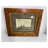 USS Maryland Framed Picture