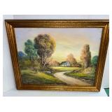 Oil On Canvas-Landscape