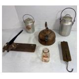 Pails, Nutcracker, Scales