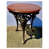 Cast Iron Base Table