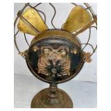 Rear View Of Fan-Cast Iron Base