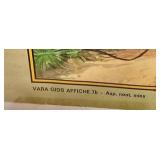 Markings On Poster Print