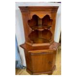 Pine Corner Cupboard