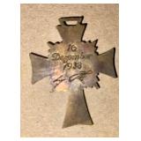 Reverse- 1938 inscription