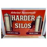 Harder Silos VIntage Sign