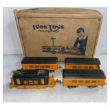 Ives "Pumpkin Set" w/ Box