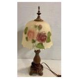 Reverse Painted Lamp