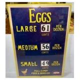 Country Store Egg Sign