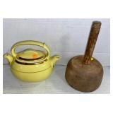 Tea Pot & Masher