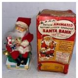 Vintage Santa Claus toy