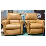 Pair of Upholsered Recliners
