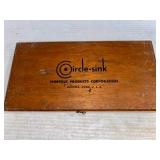 Drill Sink Set In Wood box