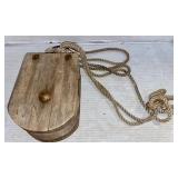 Wooden Pulley