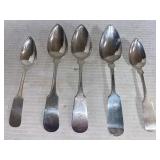 Coin Silver Spoons