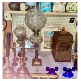 Oil Lamps * Candle Sticks