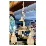 Vintage Ceiling fixture w. shades