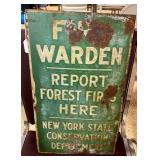 Fire Warden Sign