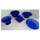 Cobalt Blue Glassware