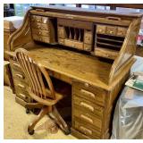 Contemporary Roll Top Desk