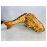 Carved Wooden Fish