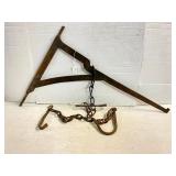Cast Iron Trammel & Chain