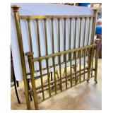 Double Brass Bed
