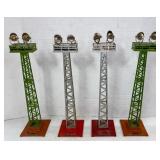 4 Lionel #92 Standard Floodlights