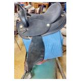 High-Back Western Saddle