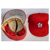 Curt Flood Signed hats