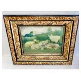 Framed Pastoral Picture