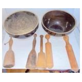 Brownware Bowls & Kitchen Mashers