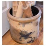 Blue Decorated Stoneware