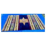 Vintage Silk & Wool Rug 58" x 100"