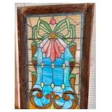 Vintge Leaded Glass Window