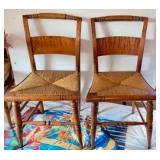 Set of 4 Pillow Back chairs