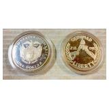 1 Oz. Silver Commerative Coins