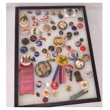 Collection of Vintage Political Pins