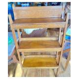 Oak Book Shelf