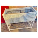 Wicker Plant Stand
