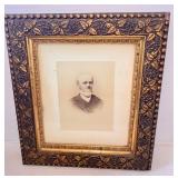 Gold Frame with Portrait
