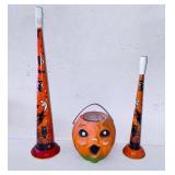 Hallloween Pumpkin & Horns