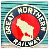 Original Great Northern Railway Sign