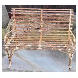 Vintage Metal Garden Banch