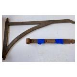 Iron Fire Place Crane w/Hinges